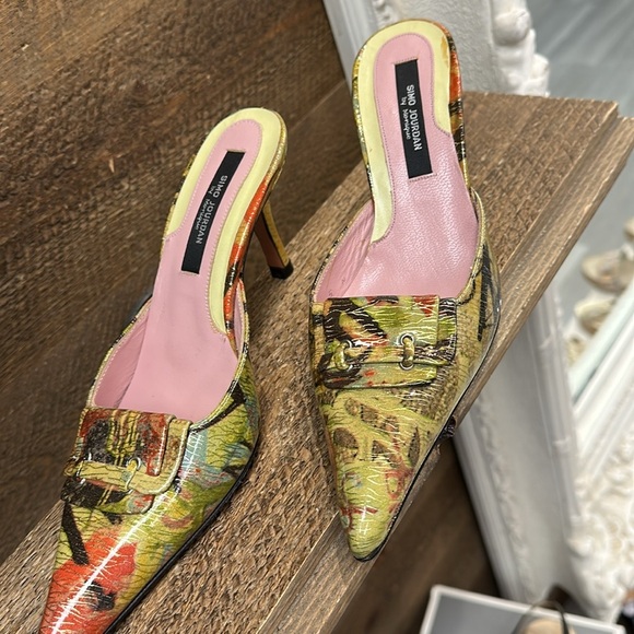 Simo Jourdan Made in Italy Mules | Size 5M - Picture 4 of 6